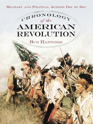 cover image of Chronology of the American Revolution